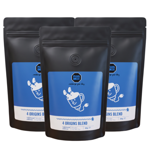 Promo Pack 4-Origins Coffee Day  (2 bags of coffee + 1 free)